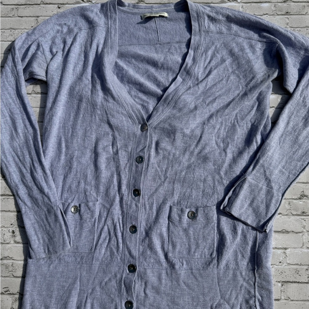 Banana Republic Blue Cardigan Sweater